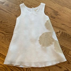 100% Capri A-line linen dress size 3